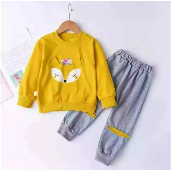 Stelan jogger anak 1-6 tahun // pakaian anak terlaris