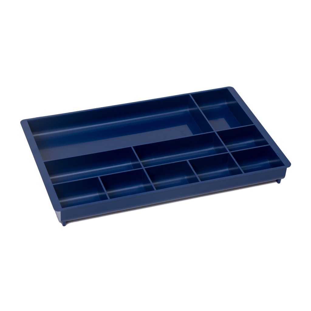 

[Zada] Bantex Drawer Organizer 10 compartment Blue 9841 01