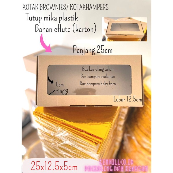 

BOX HAMPERS KOTAK MIKA PLASTIK EFLUTE 25X12.5X5CM BOX HAMPERS ULANG TAHUN BOX KUE BOX BROWNIES BOX KADO ULANG TAHUNP