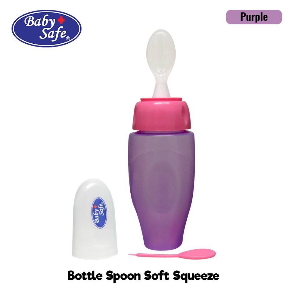 Bottle Spoon Soft Squeeze / Food Feeder