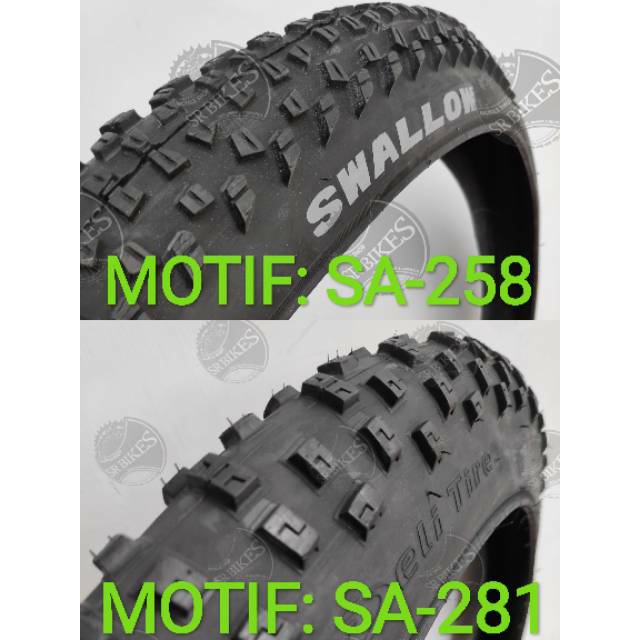 Ban Luar 27.5 x 2.25 Sepeda MTB Gunung. DELI TIRE SWALLOW