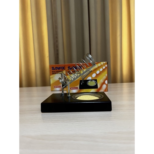 SOLDER STAND HOLDER DUDUKAN PEGANGAN BESI TIMAH BUSA SANFIX XFD213