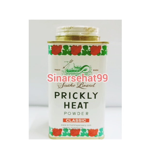 PRICKLY HEAT POWDER bedak cap ular bedak gatal dan alergi serta biang keringat