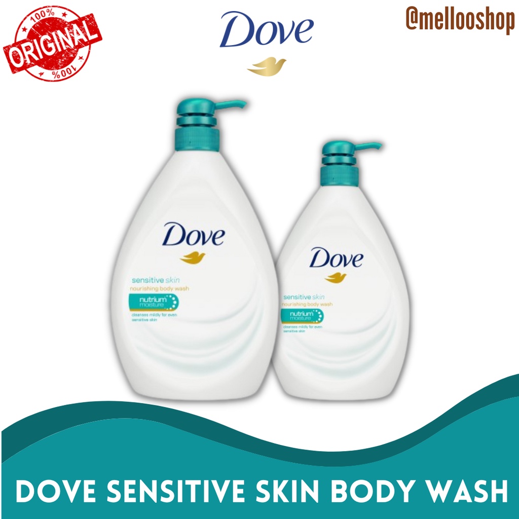 Dove Body Wash Sensitive Skin / Sabun Mandi