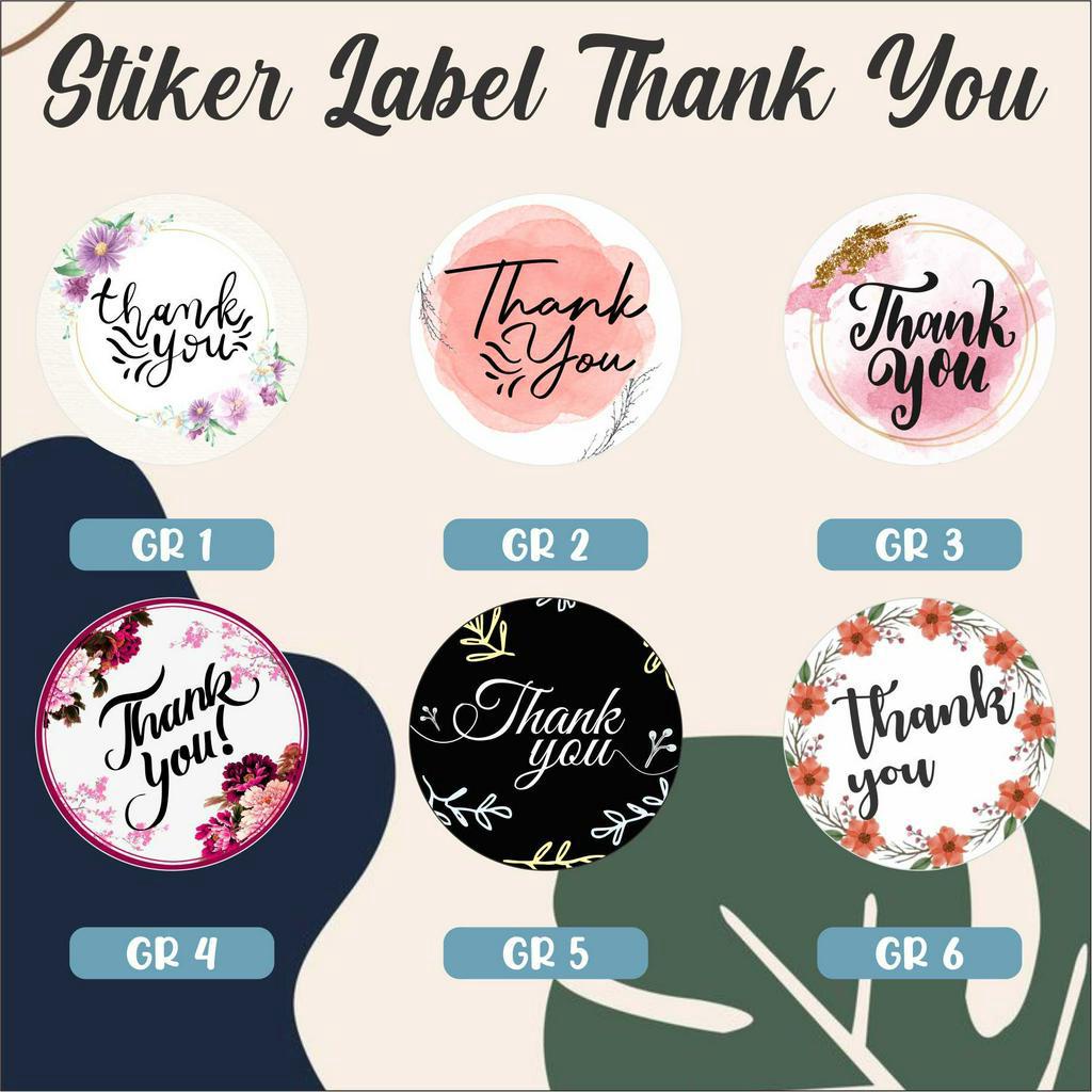 

STIKER THANK YOU MINI LANGSUNG TEMPEL MURAH