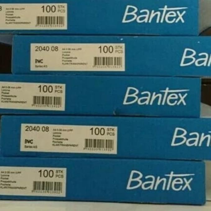 

TERBARU !!! PP Pocket A.4 2040 08 Bantex isi 100 lbr READY