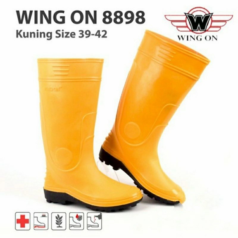 lapakstarsport Sepatu Boot Tinggi Wing On 8898/ boot untuk kerja