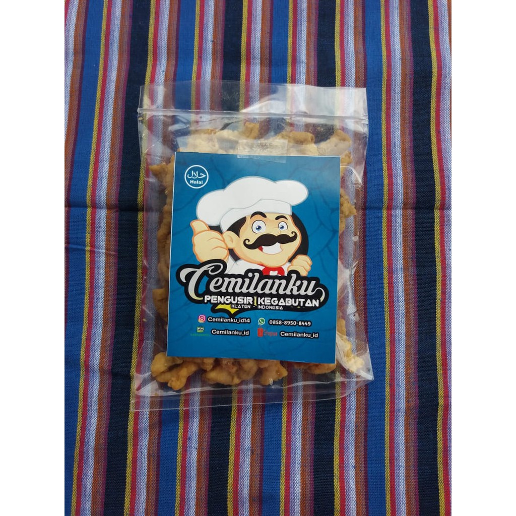 

KERIPIK USUS Crispy Kekinian kemasan 85gr MURAH