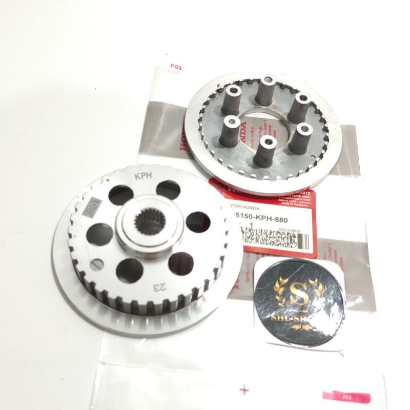 RUMAH KOPLING 1 SET KARISMA SUPRA X 125/RUMAH KAKI 6 KARISMA