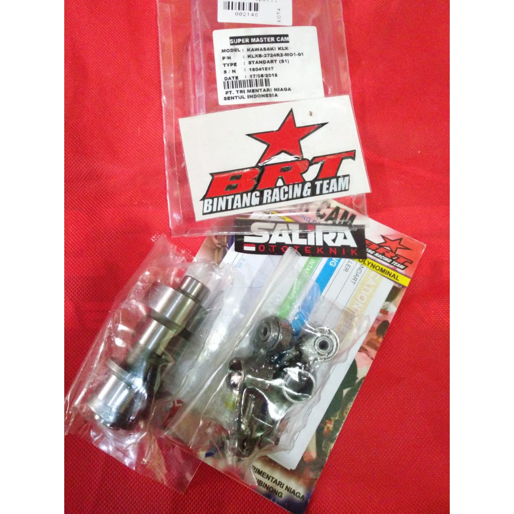 Noken As Camshaft Cam Kem Temlar Roller RRA KLX 150 Type T1 T2 S1 S2 R1 BRT Racing-T2