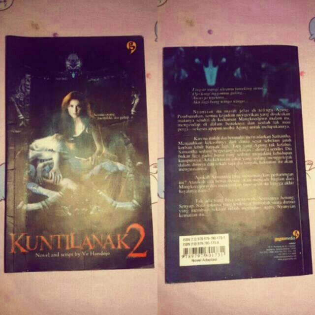 Buku novel Kuntilanak 2