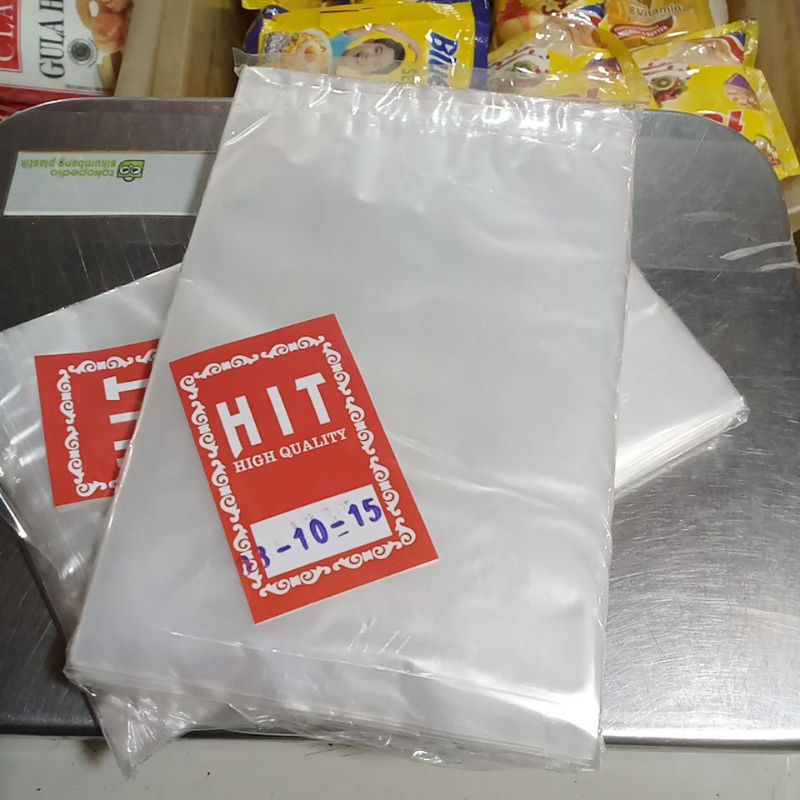 Plastik PP/Plastik Bening uk 10x15
