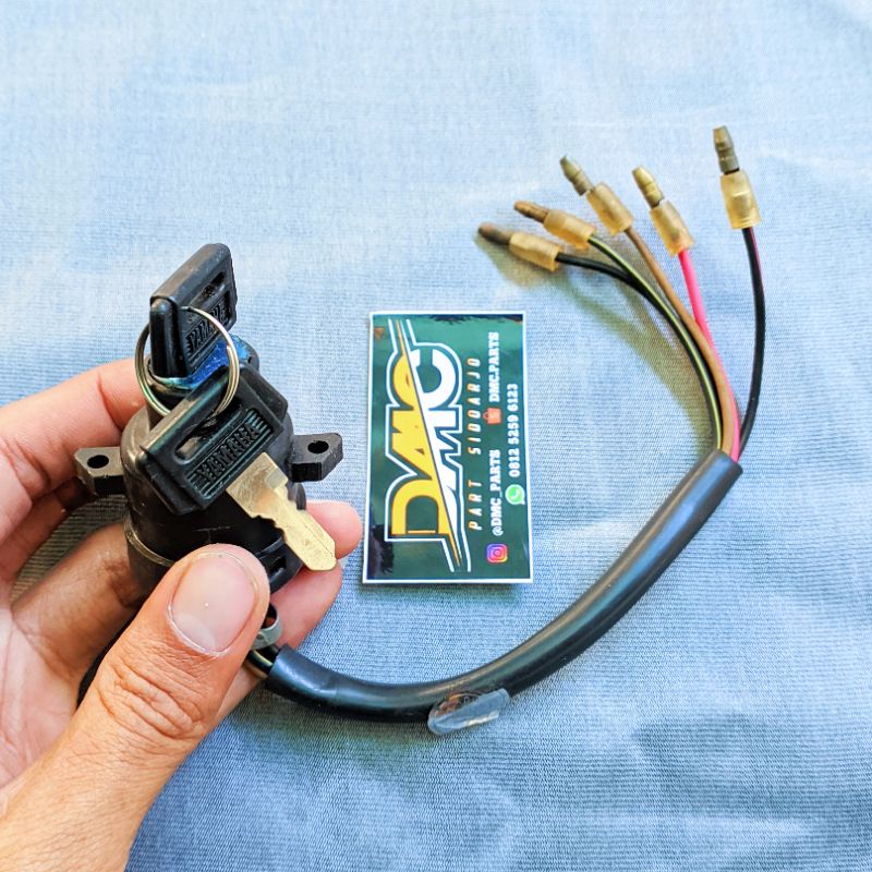 SAKLAR / MAIN SWITCH/ KUNCI KONTAK YAMAHA V80 PLATINA CDI (Thn 1979-1982) NOS SWIT V80PLATINA V80CDI
