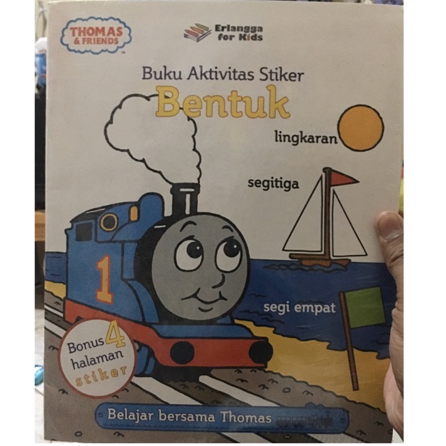 

STIKER AKTIVITAS THOMAS: BENTUK#