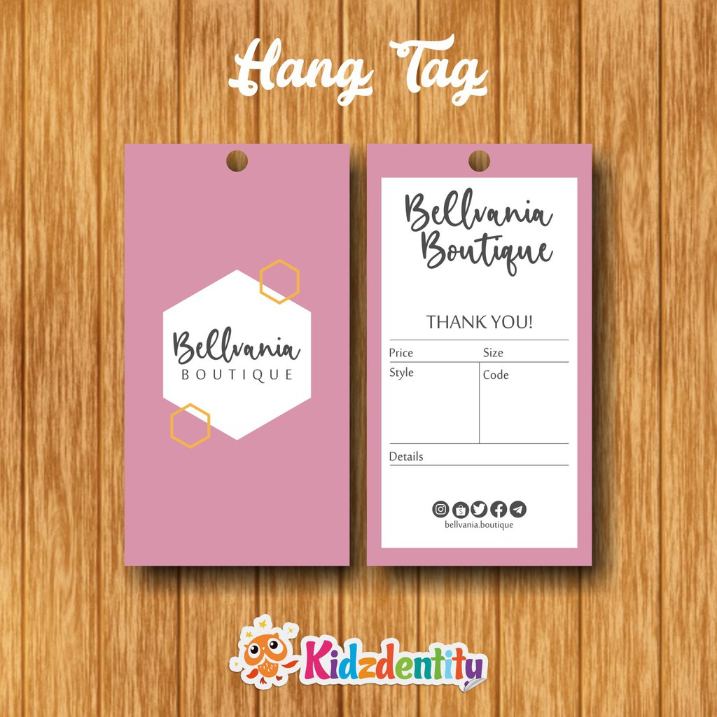 

KIDZDENTITY HANGTAG "01