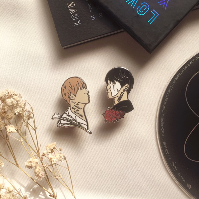 BTS Epiphany & Singularity Enamel Pin