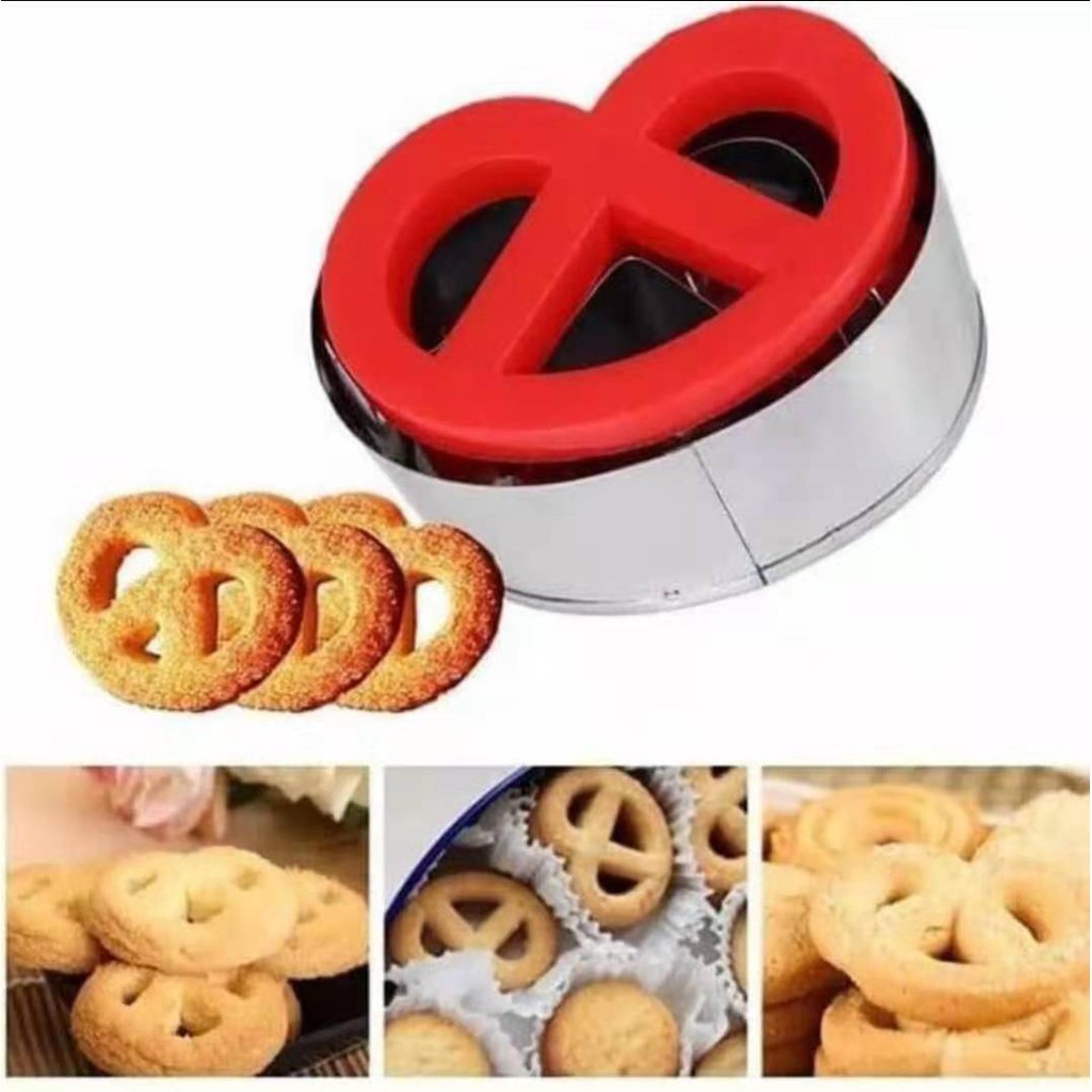 Cetakan Cookie Model Monde Kue Kering Mold Bentuk Monde Butter Cookies
