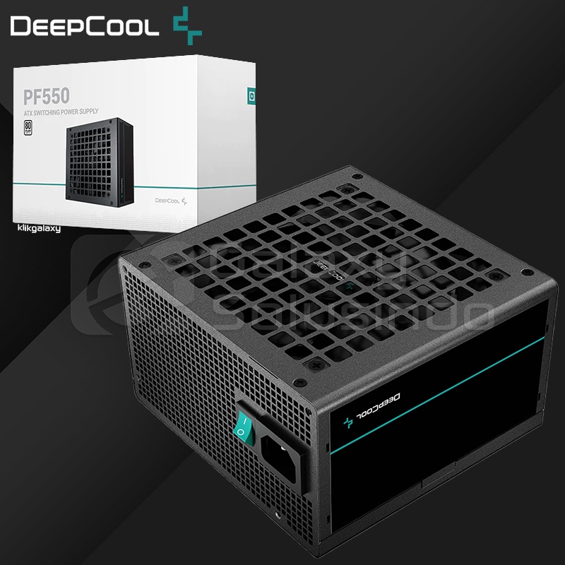 DeepCool PF550 550Watt 80+ White All Flat Cable - Power Supply