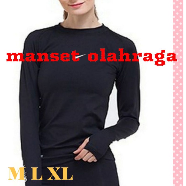 Baju Manset Olahraga Unisex DRI-FIT Kekinian