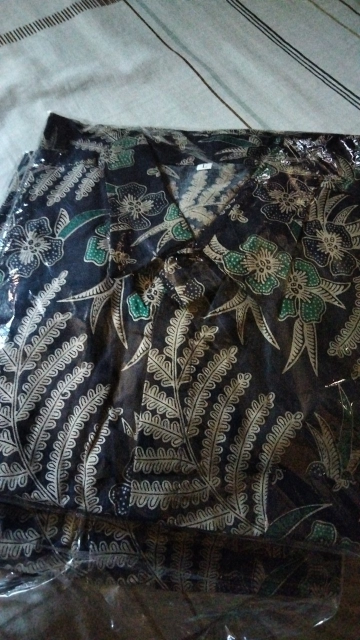 Batik Dolby Dolbi Dobby Doby Tenun Sutra Tulis Katun Atbm Baron Atasan Batik Wanita Sogan Srg308