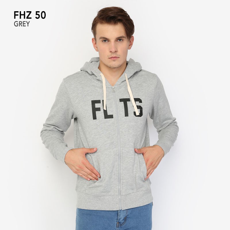 KOREA RAJUT LUCU HITAM BIRU LANGIT UNGU / FELTICS UNISEX Hoodie FULL ZIPPER ORIGINAL BNPWT - 4 Warna