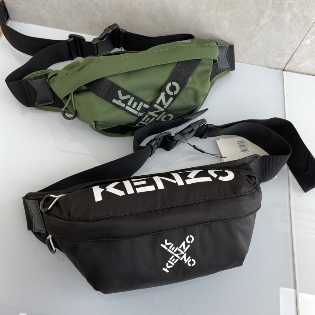 (grab) KZ ultra-light fabric for men's waist and chest bag（dustbag+paperbag+card）