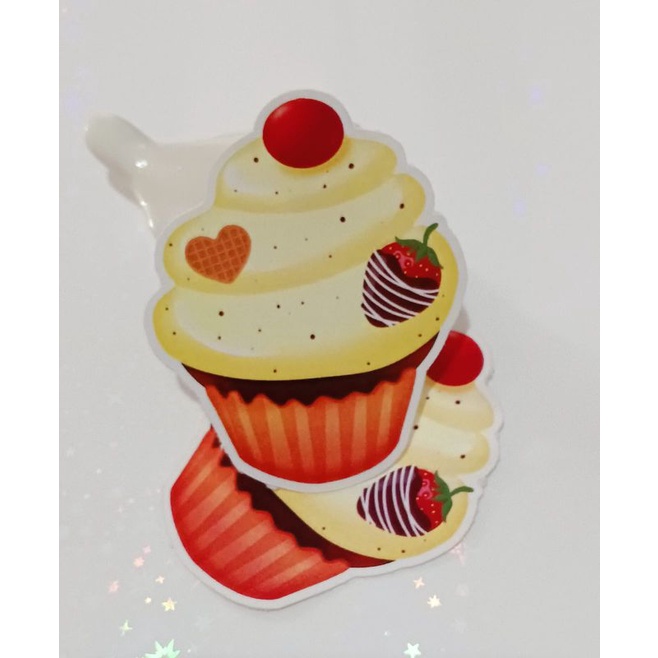 

Cup Cake Sticker-Die Cutting Sticker