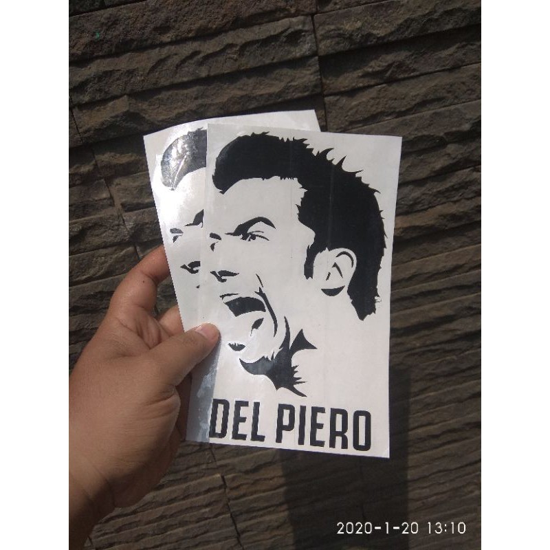 

Sticker Del piero Cutting