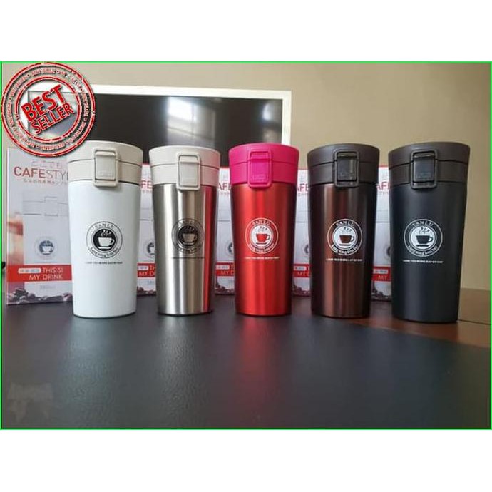 terjangkau Termos mini kecil air panas dan dingin / termos kopi coffe / termos tr dijamin awet