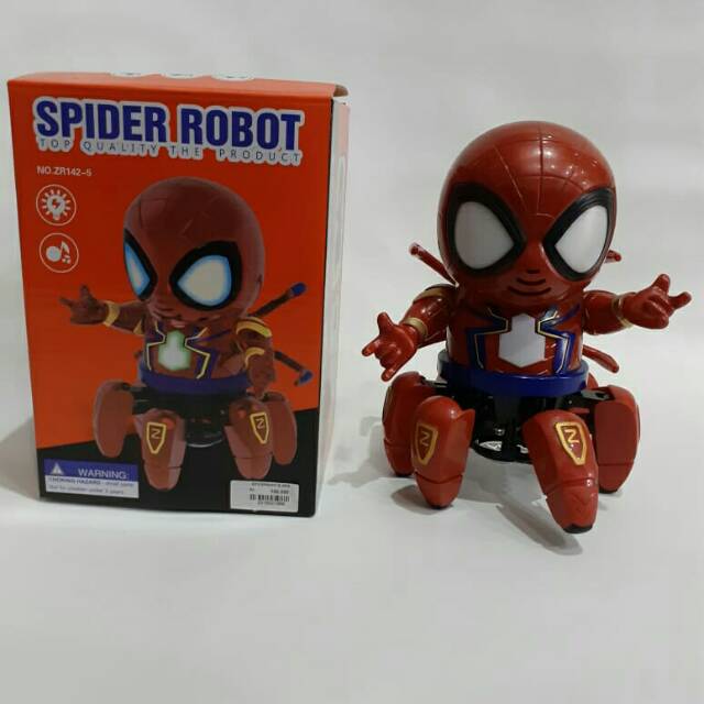 Mainan Spiderman Robot Dance