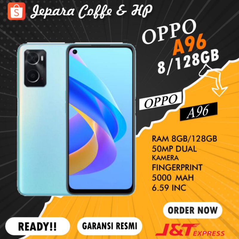 OPPO A96 RAM 8/256GB GARANSI RESMI