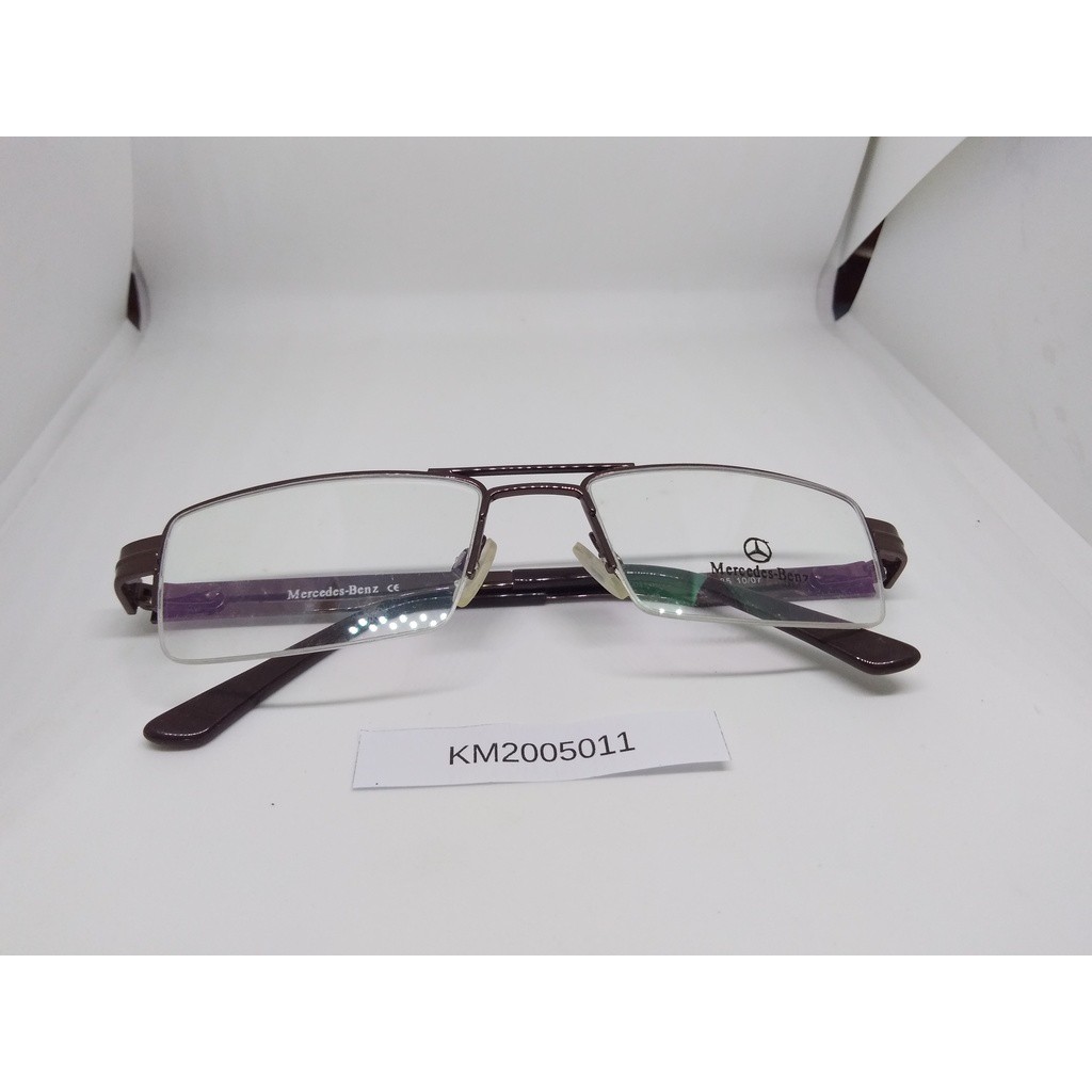 Frame Kacamata Lensa Transparan Murah | Pria/Wanita | Normal/Minus/Plus | Coklat | MB10010 | 5011
