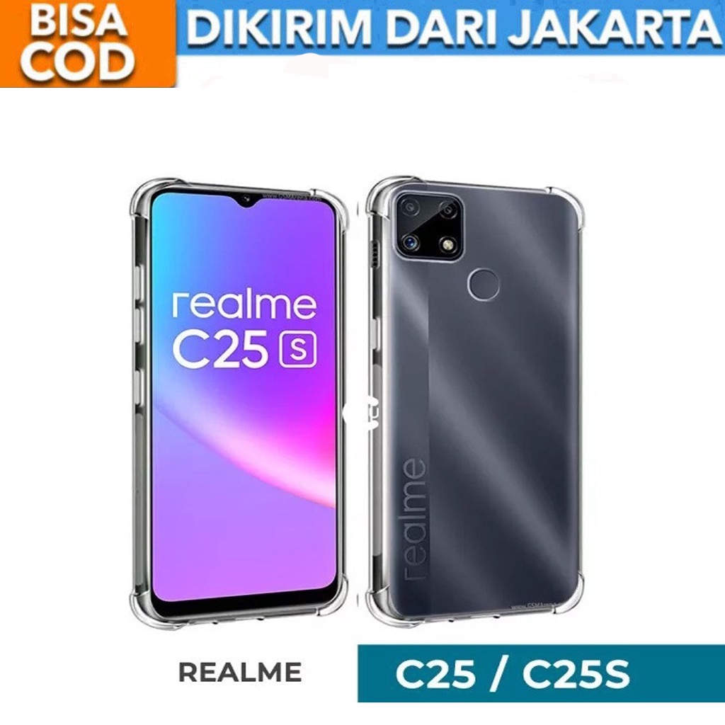 Casing Anti crack SoftCase for Realme C25 C25S