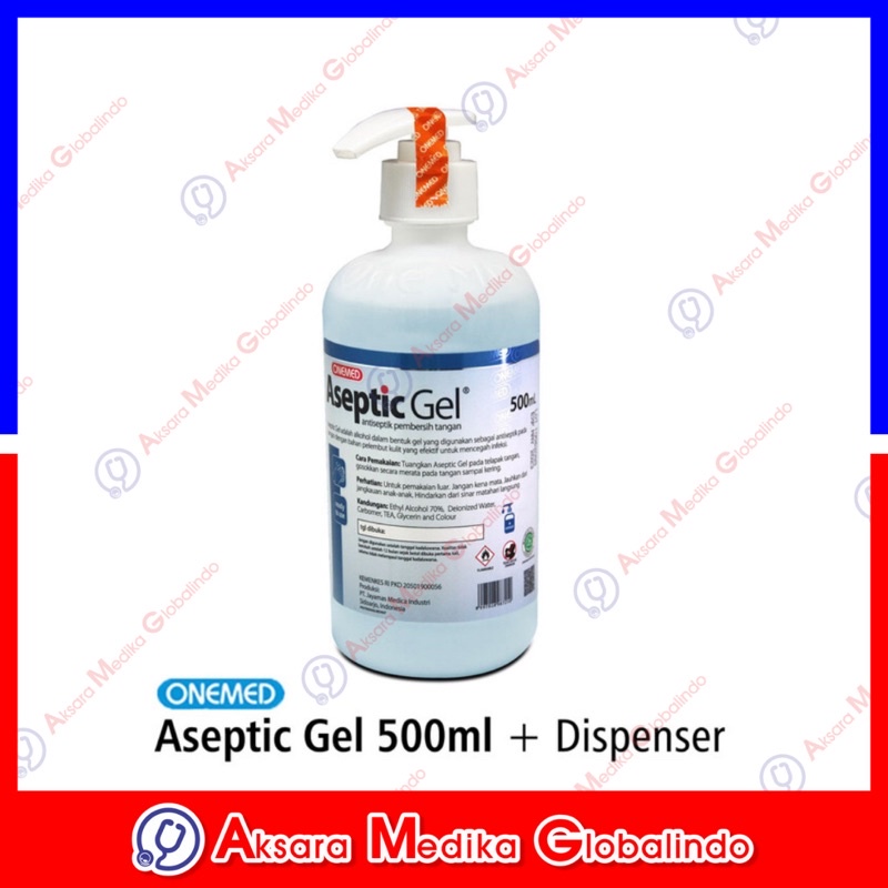 ANTISEPTIC GEL 500ML ONEMED #AMG