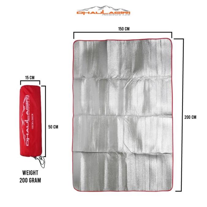 Matras Alumunium Foil 150X200 Dhaulagiri Large Foil Mattress