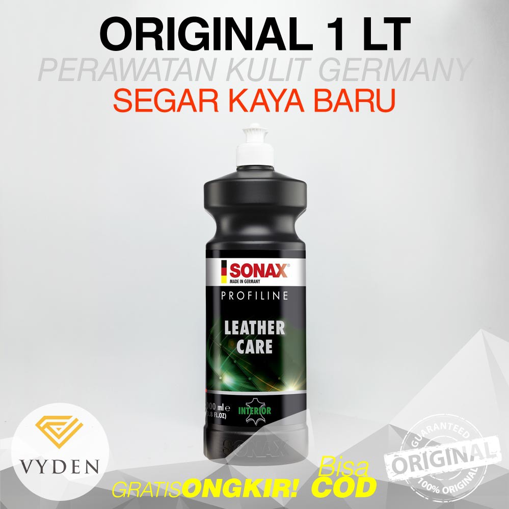 SONAX LEATHER CARE 1 Liter Perawatan Kulit Asli Mobil MURAH