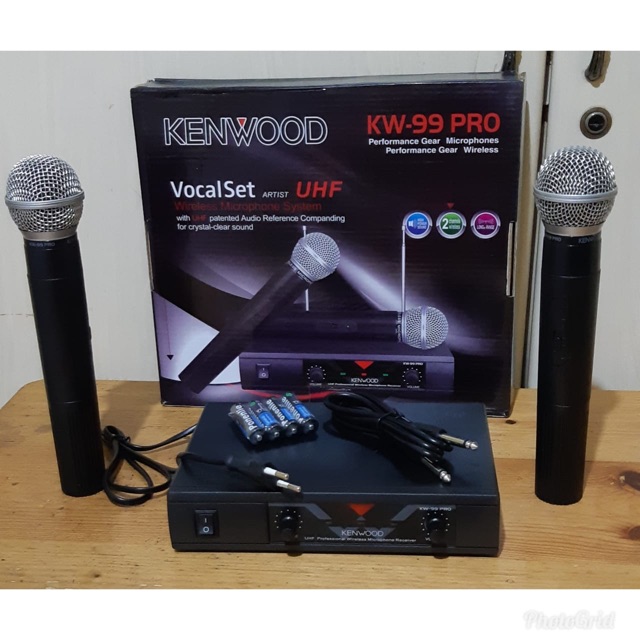 Wireless Microphone Kenwood KW 99