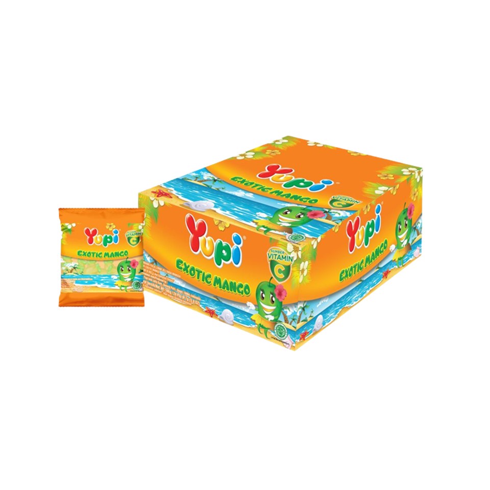 

Yupi Permen Lunak Box Exotic Mango