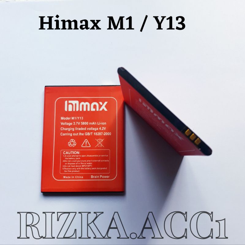 Baterai Batre Hp Himax M1 / Himax Y13 Original Battery Batere Bt Hp