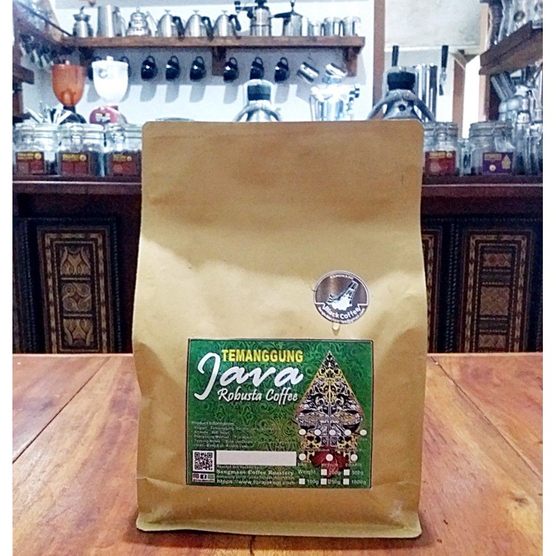 

Kopi Robusta Temanggung / Temanggung Robusta Coffee 500 gram
