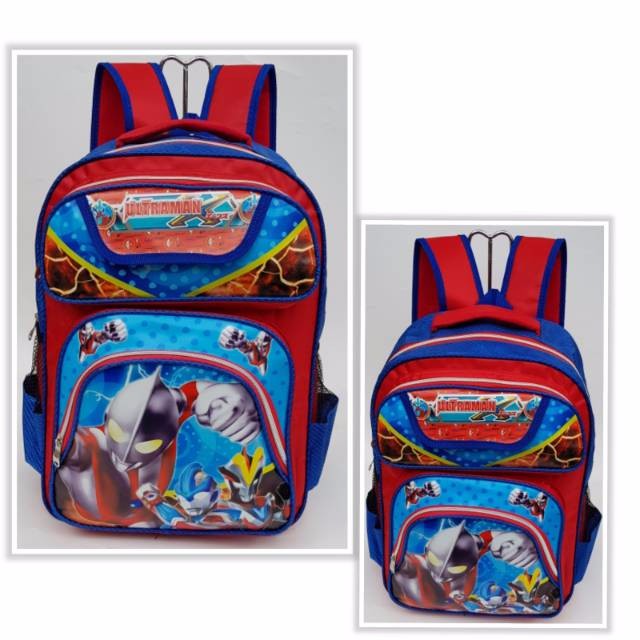 Tas ransel karakter/tas anak sekolah/Tas Anak Sekolah Baru - NEW Ransel SD Timbul 3 Kantung