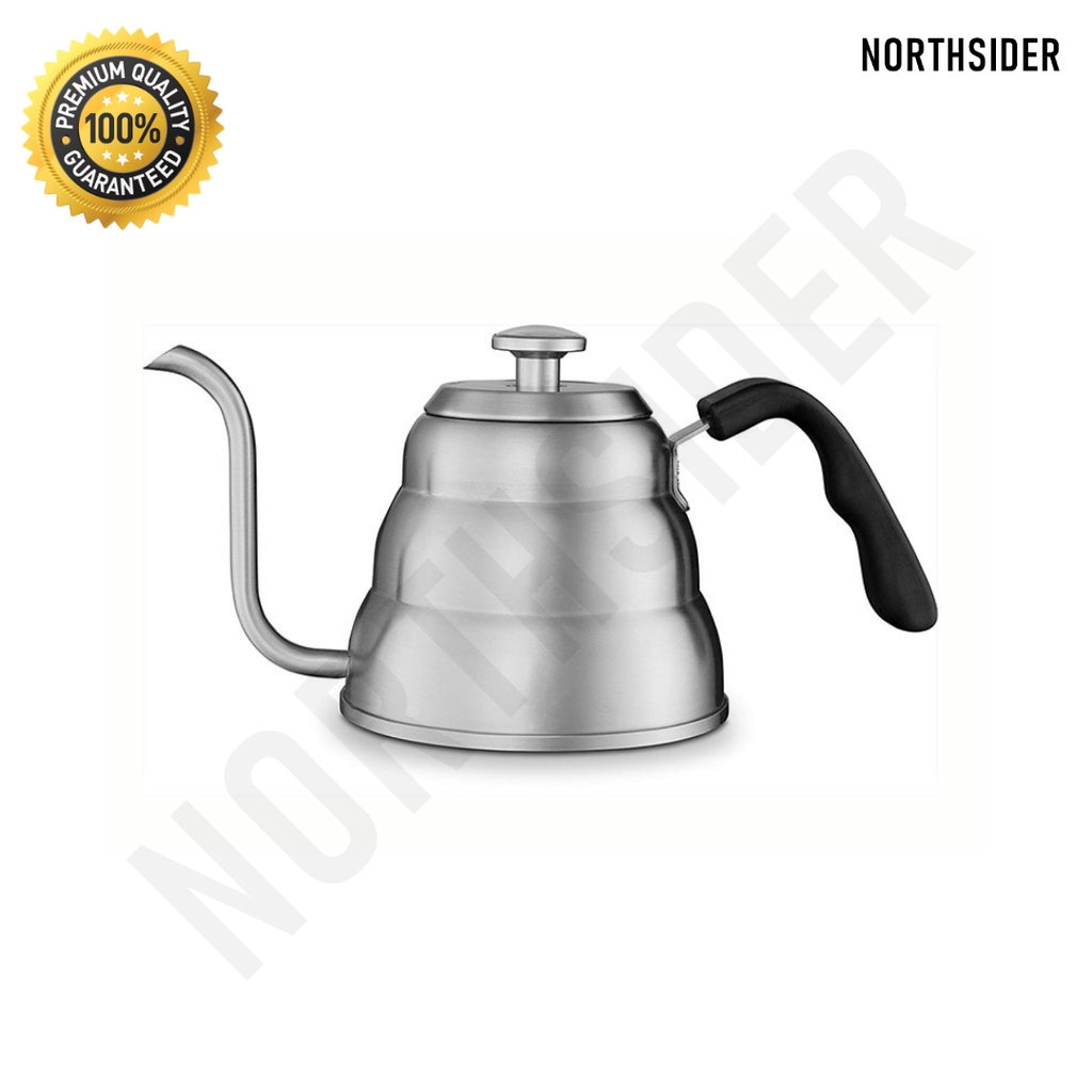 GOOSENECK KETTLE THERMOMETER BUONO 700ml &amp; 1.2L| TEKO KOPI LEHER ANGSA