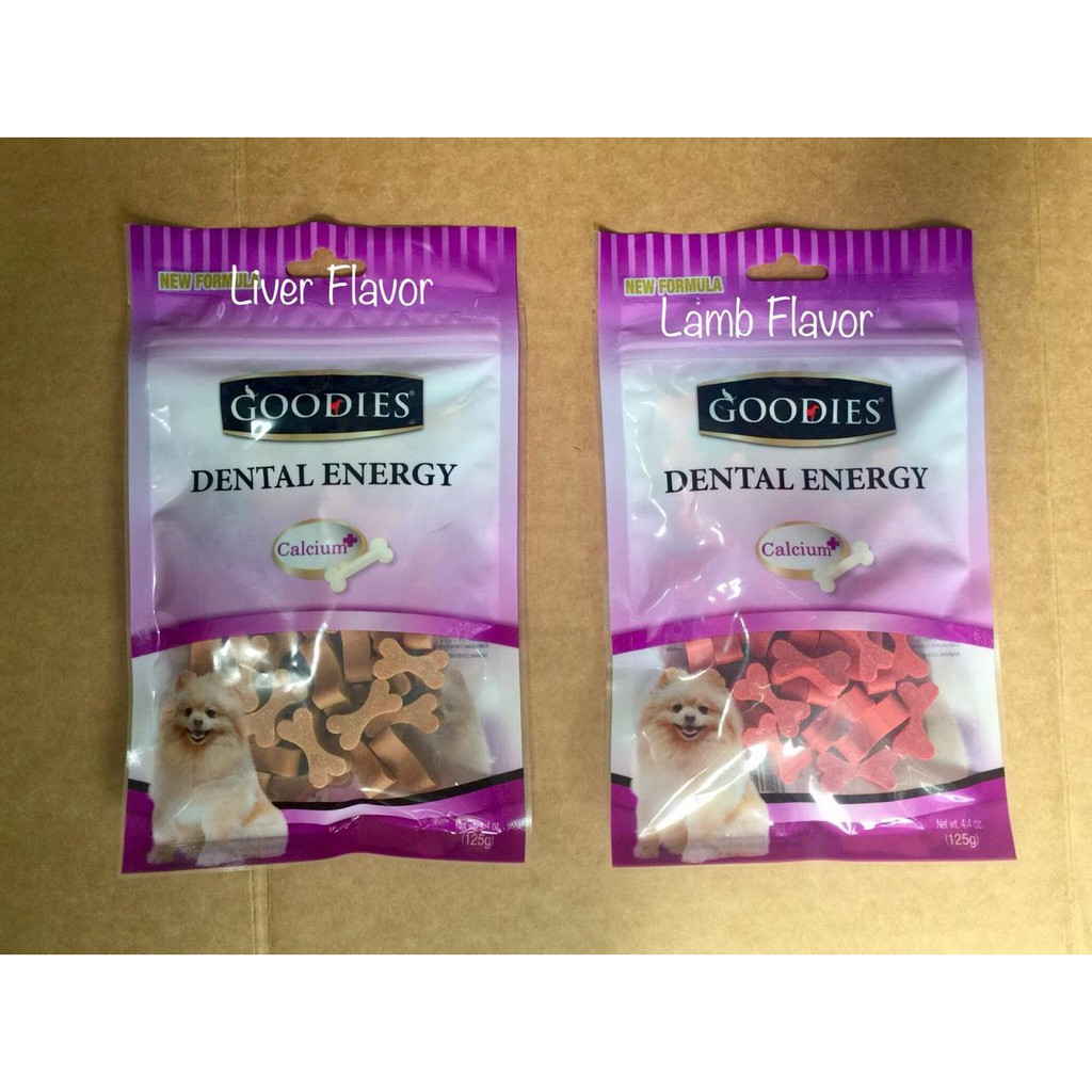 Goodies Dental Energy Treat 125gr Cute Bone