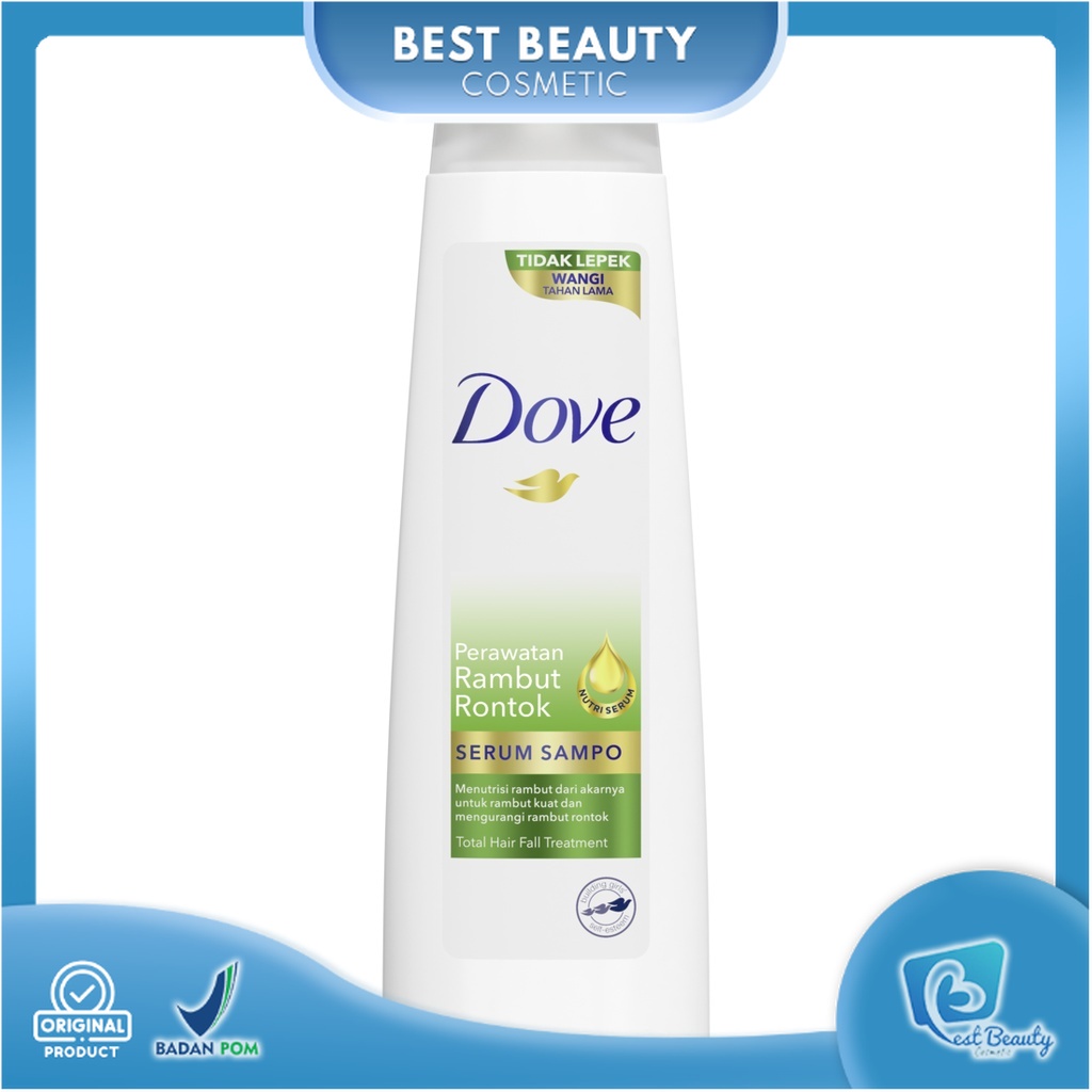 ★ BB ★  Dove Shampoo Nutritive Solutions Total Hair Fall Treatment | Dove Shampoo Perawatan Rambut Rontok 135ml