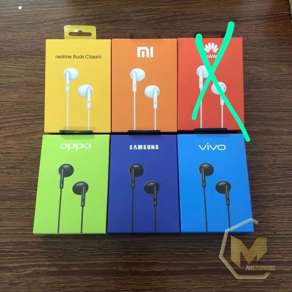 bm045 hf branded r13 mh133 handsfree earphone all type MA180