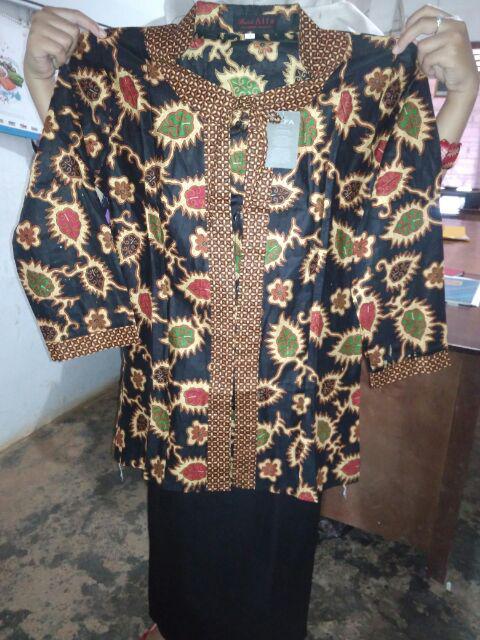Terlaris Tunik Batik New Dres Populer Kolage 16 Produk