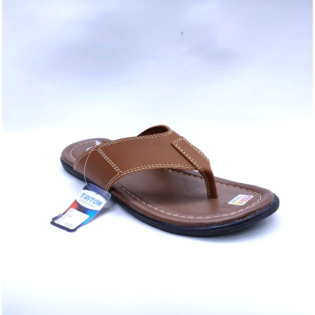 YOGOGO Sandal Pria Kulit Sendal Jepit Yogogo Original Size 39-43