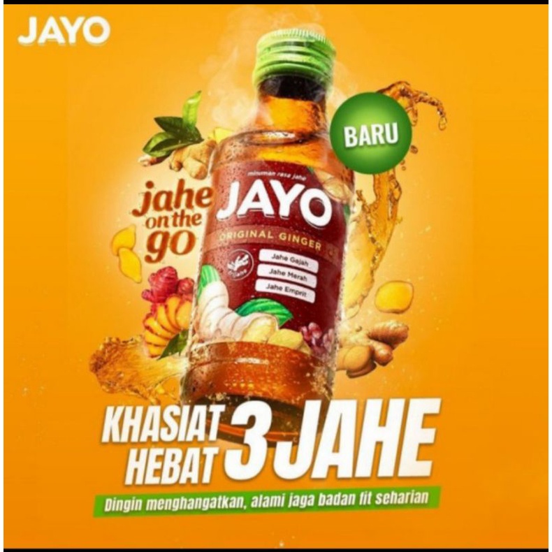 Jual Sosro Jayo original ginger minuman jahe alami siap minum botol