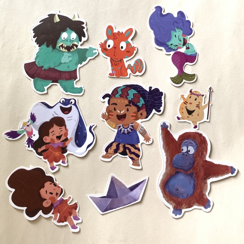 

Sticker Ilustrasi Incredibooks