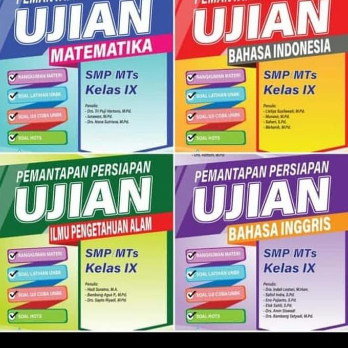 Buku pemantapan Unbk smp 2019 akasia